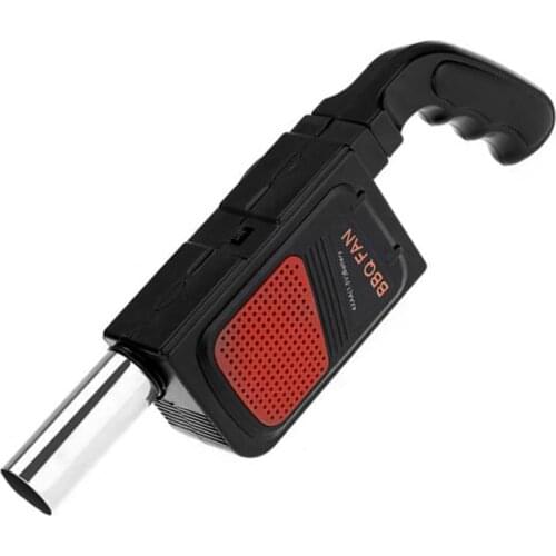 1pc BBQ Fan Air Blowers Handheld Electric Bentilator Bellows for Barbecue Outdoor Camping Picnic Barbecue Cooking Tool