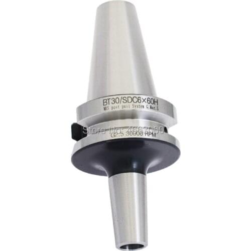 High precision and high speed BT30 BT40 dc knife shank dc6 dc8 dc12 60L spindle dc chuck tool holder for CNC machining center