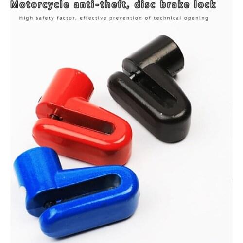 Mountain Bike Disc Brakes Lock Bicycle Safety Anti-Theft Outdoor Riding Motorcycle Disc Brake Lock Cycling Accessories