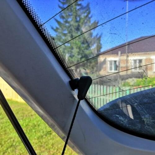 2Pcs Car Rear Tray Strap Fixing String Clips Clamps For Ford Focus C-MAX 2006~08 B36B