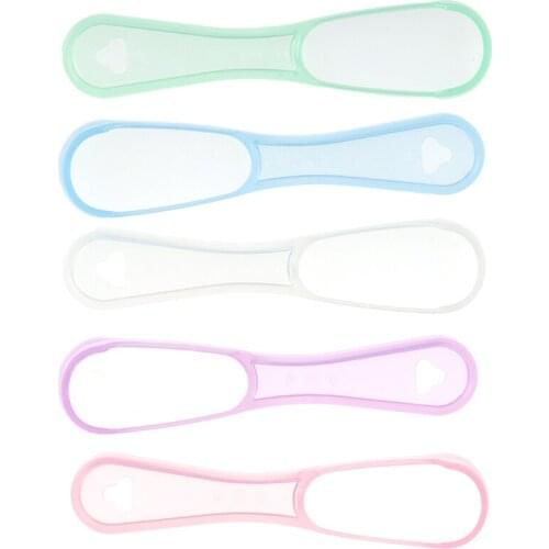 1pcs Mouth Hand Scraper Brush Cleaning Tongue Scraper Cleaner Dentalcare Oral Hygiene 5 Colors