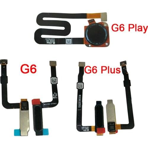 10Pcs/lot Fingerprint Sensor Flex Cable for Motorola Moto G6 G6 Play G6 Plus Home Button Return Key Ribbon Cable Replacement