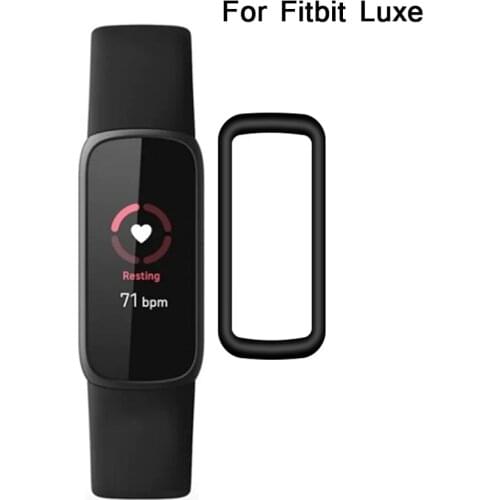 3D Protector Film For Fitbit Luxe Sports Smart Band Watch Full Covering 3D Curved Soft Film Screen Protector for Fitbit