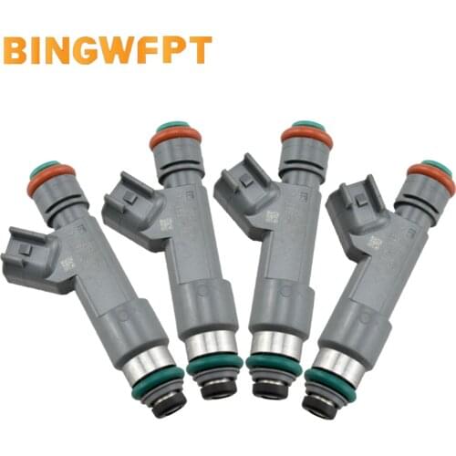 4PCS Fuel Injector Nozzle For SAAB 9-3/3X S80 XC90 4G2216 FJ1073 8653608 55559397