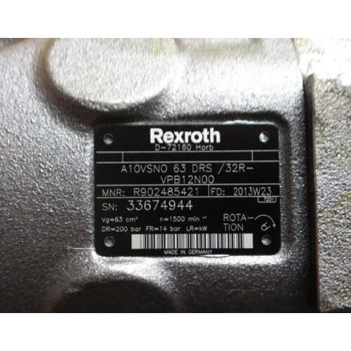 A10VSNO63DRS/32R-VPB12N00 NEW REXROTH PUMP R902485421