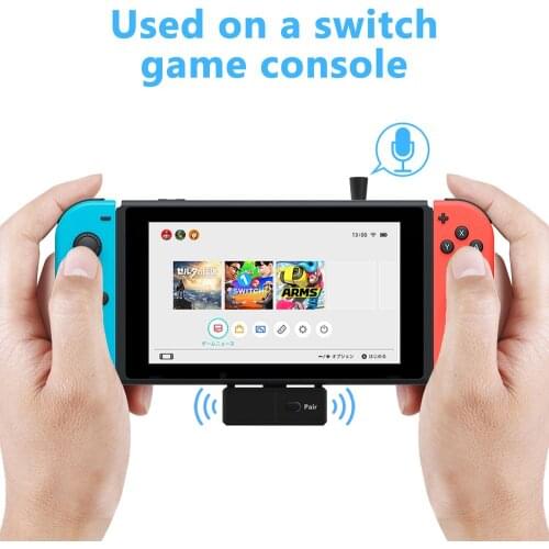 Audio Transmitter Wireless Adapter Bluetooth-compatible 5.0 EDR A2DP Low Latency for Nintendo Switch PS4 TV PC Games USB Adapter