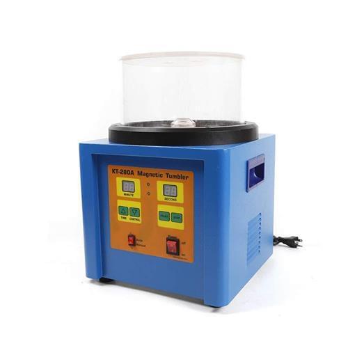 110V/220V Electric Polisher 1100g Ferromagnetic Powerful Magnetic Tumbler Powerful Magnetic Polishing Machine KT280 kt280a