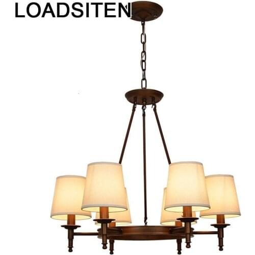 De Techo European Kitchen Loft Dining Room Light Pendente Luminaria Suspension Luminaire Lampara Colgante Hanging Lamp