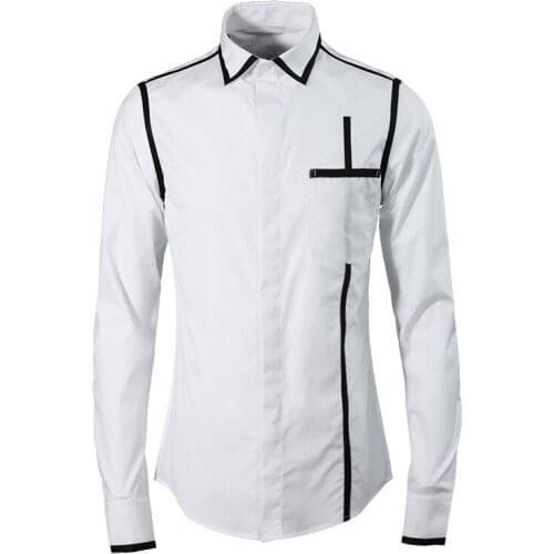 New arrival fashion high quality Autumn Stripes Men Fashion Casual Shirts Casual Single Breasted cotton plus size MLXLXXL3XL4XL