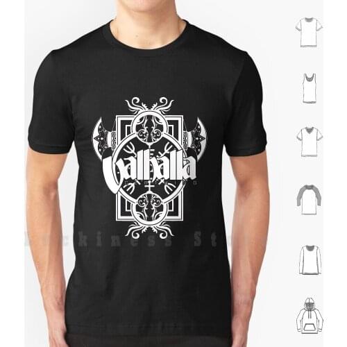 Valhalla Clothing : The Midguard Serpent T Shirt Big Size 100% Cotton Odin Norse Nordic God Hammer Axe Kill Death Snake