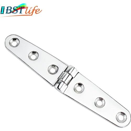 28*153mm Marine Grade 316 Stainless Steel Boat Cupboard Cabinet Door Butt Hinge Furniture Fitting cabin deck hinges Drawer Hinge