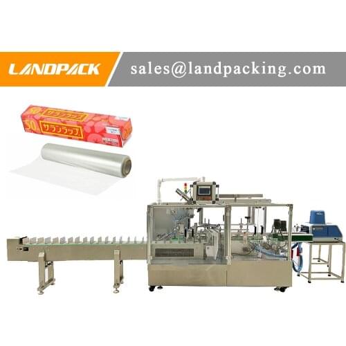 Full-Automatic Plastic Wrap Box Packing Machine
