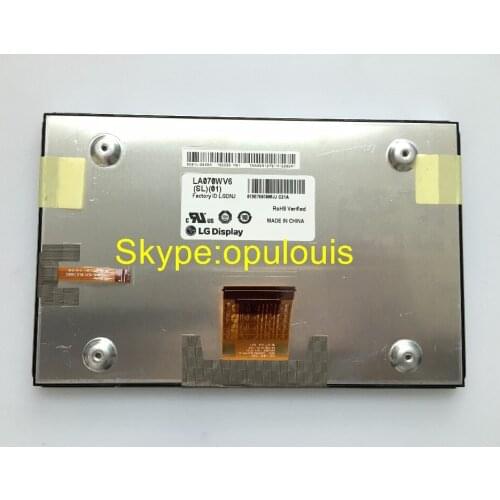Brand new 7inch LCD display LA070WV6-SL01 LA070WV6(SL)(01) screen for car DVD GPS navigation LCD monitor