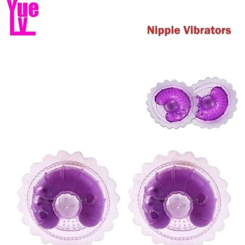 YUELV Breast Vibrator Massager Nipple Sucker G-spot Stimulator Vibrating Nipple Clamps Adult Sex Products Toys For Women Erotics