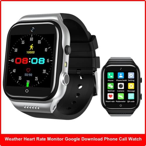 2021 New Smart Watch Android 8.1 Men GPS 4G GPS WIFI Body Temperature Heart Rate Monitor Google Download Phone Call Smartwatch