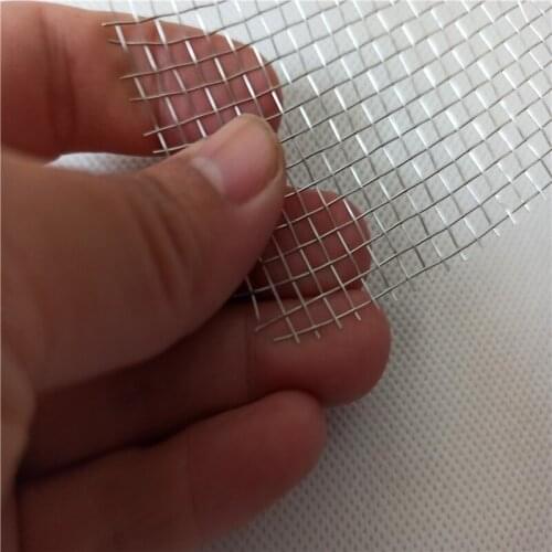 6x12'' 5/8/20/30/40 Mesh Stainless Steel Woven Cloth Screen Wire Filter Sheet