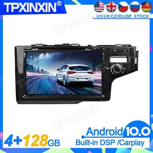 Android10.0 Car DVD Player GPS Map Navigation For Honda Fit RHD Head Unit Multimedia Player Auto Radio Tape Recorder Headunit