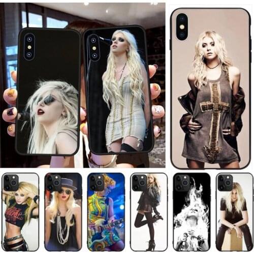 PENGHUWAN Taylor Momsen Pretty Customer High Quality Phone Case for iPhone 11 pro XS MAX 8 7 6 6S Plus X 5S SE XR case