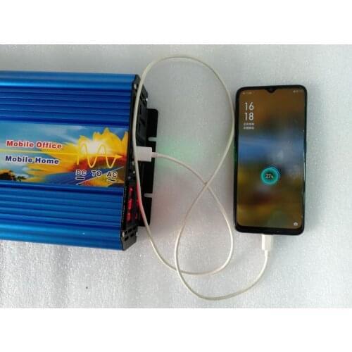 Pure Sine Wave 2500W Surge Power 5000W DC 48V To AC 100V 110V 50HZ digital display Inverter