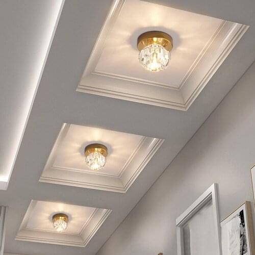 New Corridor Aisle Light, Embedded Led Spotlight, Household Entrance Light, Entrance Light, Crystal Ceiling Downlight