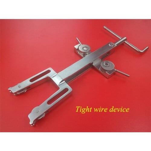 Orthopedics instrument stainless steel bilateral wire tightener tight wire device for binding string orthopedist use tool