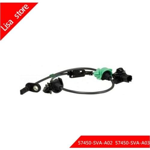 Front L/R Wheel Speed ABS Sensor For Honda Civic 2 door (2006-2011) OEM:57455-SVA-A02 57455-SVA-A03 57450-SVA-A02