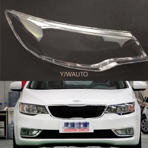 Car Headlight Lens For Kia Forte 2014 2015 2016 Car Headlamp Cover Replacement Auto Shell Cover