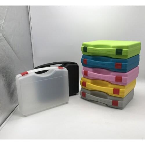 Transparent plastic toolbox PP plastic case for tools