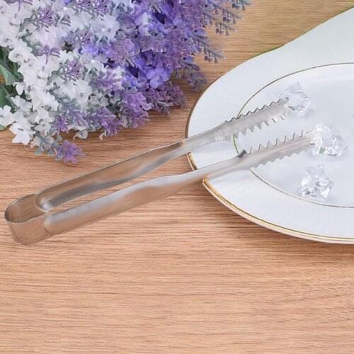 6 Inch Food Tongs Kitchen Utensils Buffet Cooking Tool Anti Heat Bread Clip Pastry Clamp Barbecue Kitchen Tongs Ice Cube Clip