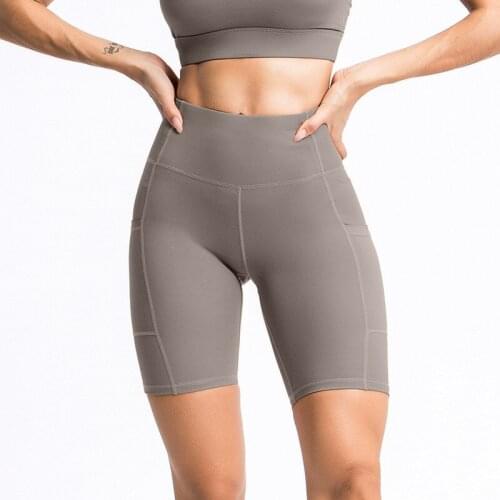 Stronger as One High waist Short fitness cycling Women Shorts quick-dry sweat-wicking Yoga Tight Secure Gym Training Shorts