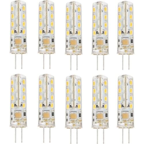 10PCS/Lot LED G4 Bulb Mini Corn Bulb AC 220V 32LED Warm White 2700K 2W LED Replace 20W Halogen Bulb
