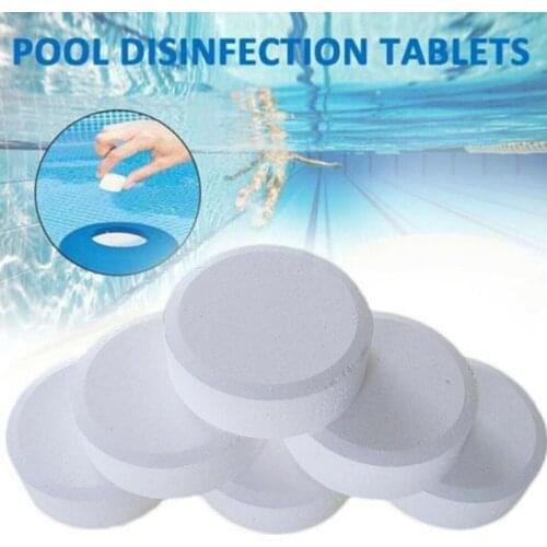10/50/100/200pcs Pool Cleaning Effervescent Tablet Home Use Cleaning Swimming Pool Effervescent Tablets Pool Clarifier Multifunc