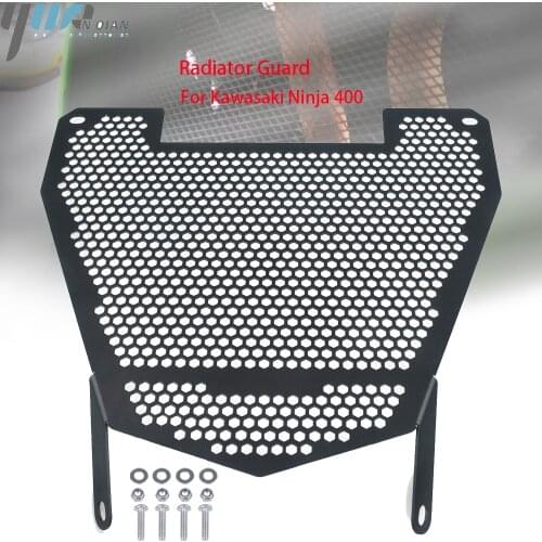 2021 For Kawasaki Ninja 400 NINJA400 2018 2019 2020 CNC Motorcycle Radiator Protector Guard Grill Cover Cooled Protector Cover