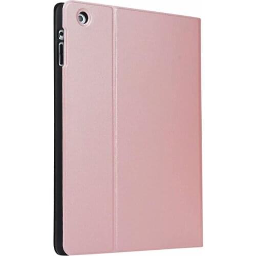 For IPad 234 Case 9.7" Fashion PU Leather Silicone Back Tablet Shell Slim Two-fold Smart Cover for Ipad 234 Stand Funda+Pen