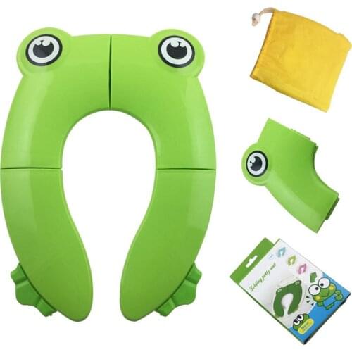 Baby Travel Folding Potty Seat Toddler Portable Toilet Training Seat Children Urinal Cushion Children Pot Chair Pad /mat