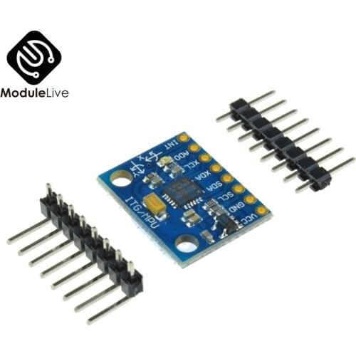 GY-521 GY521 GY 521 MPU-6050 MPU6050 MPU 6050 Sensor Module 3 Axis Analog Gyro Sensors Accelerometer for Arduino