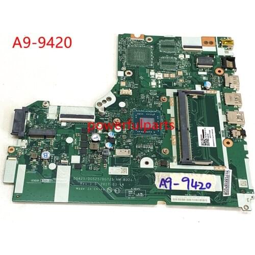 100% working for 14inch Lenovo 330-14AST 320-14AST motherboard 5B20P19176 A9-9420U on-board DG425 NM-B321 mainboard tested ok