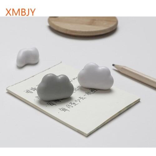 Cute Refrigerator Magnet Wholesale Resin Cartoon Cute Cloud Fridge Magnet Message Sticker Kids Gifts Home Christmas Decoration