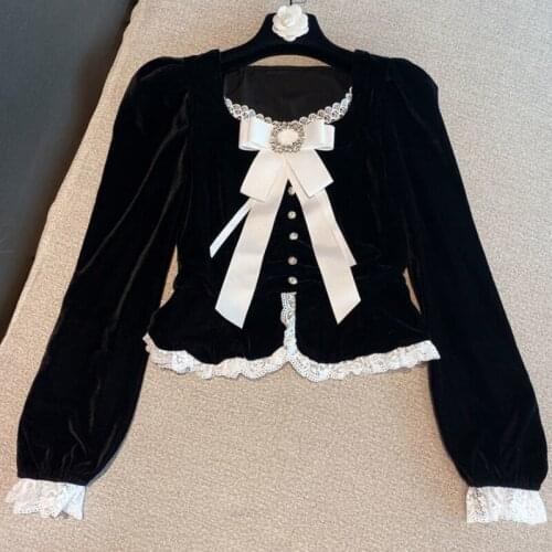 Olive Girl Collar Blouses