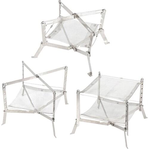 Outdoor Mini Fire-Pit Portable Folding Campfire Grill for Camping