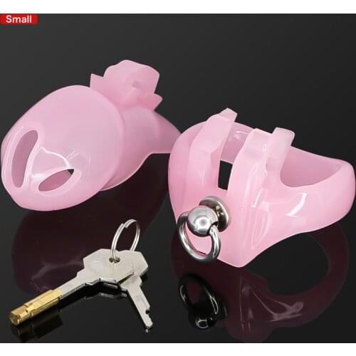 HT-V4 Cage with Binding Loop Ring Male Chastity Device Cock Bondage Penis Belt Fetish Adult Sex Toys