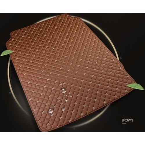 Custom Special Car Trunk Mats for Nissan Patrol Pathfinder NV200 Sylphy Qashqai Tiida Waterproof Durable Cargo Rugs Carpets