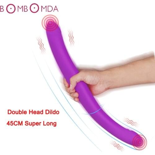Strapless Strapon Dildo Vibrators for Couple Super Huge Dildo Double Penetration Vibrator Erotic Sex Toys For Lesbian Vibrators