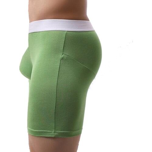 Mens Long Boxer Underwear Homme Brand Boxershorts Breathable Soft Modal Men Panties Sexy Long Legs Slip Underpants European size