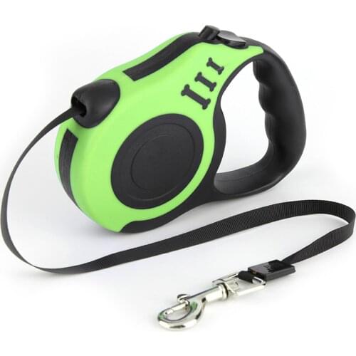 Retractable Dog Leash Pet Walking Leash With Anti-slip Handle Traction Rope for Small Medium Dog Pets Leash Polyester Dog Leash