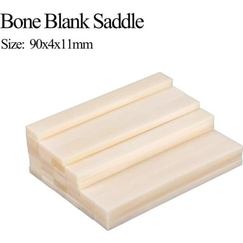 1pcs/3pcs Blank Bone Saddle Longer for LP Folk Classical Electric Acoustic Guitar Part Accessories Guitar Ukulele