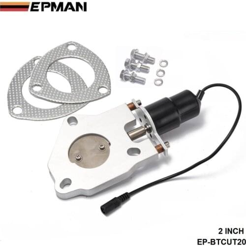 2" Racing Electric Exhaust Cutout Valves Contorl Motor Kit For BMW E30 3-Series EP-BTCUT20