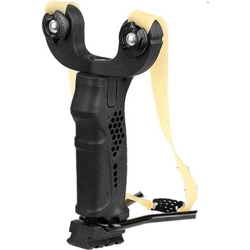 2021 Great Power Bracket Slingshot With Wrist Rest Adult Outdoor Professional Sports Free Slingshot Shooting Hunting Sports Toys