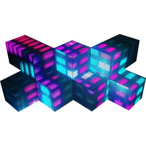 3D DJ Console Indoor Screen LED Flash Computer System FULL Color Light Display LED Screen Ktv,video Mlx-dj-6.15 1950*750*290