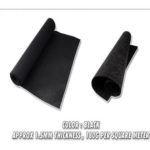 2Mx4M Universal Fit For DIY Insulation Noise Control Waterproof Covers Carpet Car Boat RV Underfelt Speaker Box Cabinet DIY Mat
